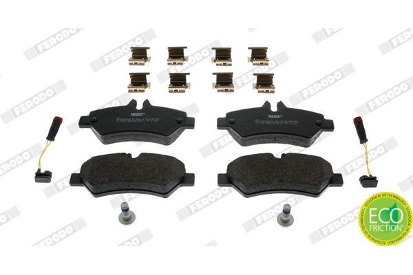 Fren Disk Balata Arka Volkswagen Crafter Kamyonet (2F)(03.2006->2017)  FROW 451.1102.004