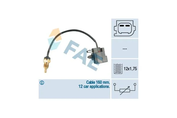 Hararet Müşürü  Ford Fiesta (DX)(2000->)  FAE 32426