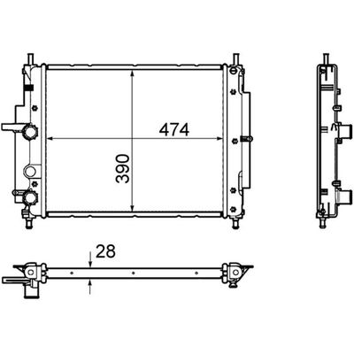 Su Radyatörü  MAHLE CR 1107 000P