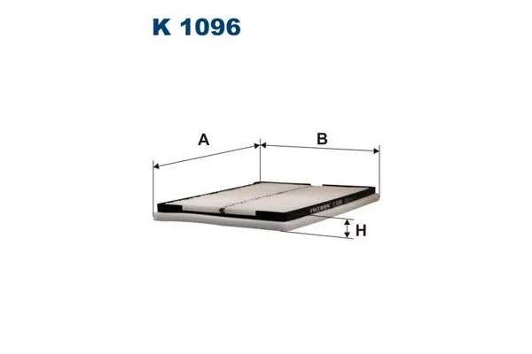 Polen Filtresi  Nissan Terrano II (R20)(02.1993->)  FILTRON K 1096