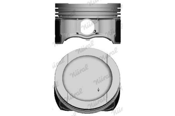 Piston (81.51MM-STD)  NÜRAL 8772177050000G