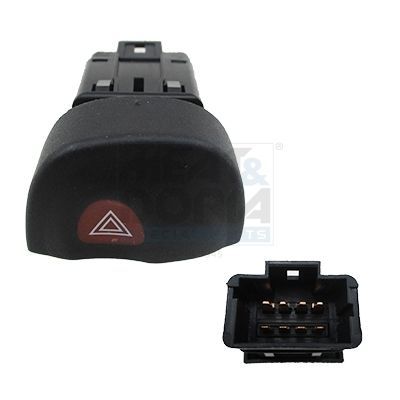 Dörtlü Flaşör Düğmesi  BITAPART BR388006