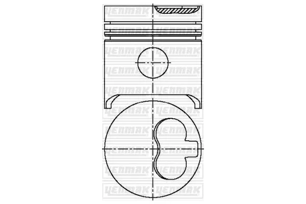 Piston (83.00MM-0.50)  Peugeot Expert P.Van Komfort (12.1995->12.2004)  KONEKS 229701