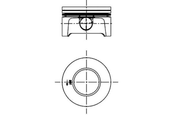 Piston (85.00MM-STD)  Citroen Jumpy (11.2003->)  YENMAK 39-04117-000