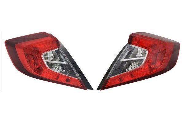 Stop Lambası Dış Sağ Honda Civic Sedan (FC)(10.2016->11.2021)  WAGENBURG CVC17-7301
