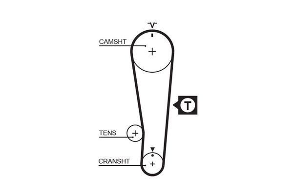 Triger Kayışı  GATES 5284XS