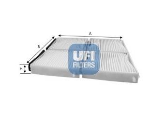 Polen Filtresi  UFI 53.235.00  GE6T61J6X GE6T-61-J6X GE6T61J6X9A GE6T-61-J6X-9A GE6T61J6X9B GE6T-61-J6X-9B