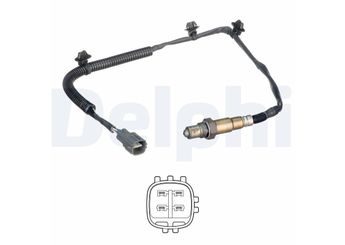 Oksijen (Lambda) Sensörü  DELPHI ES20633-12B1  894650D130 894650D13000 BOS0258006799 DELPHIES2063312B1 258006799 ES2063312B1