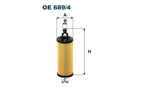 Yağ Filtresi  FILTRON OE 689/4