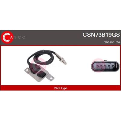 Oksijen (Lambda) Sensörü  Volkswagen Sharan (7N1)(05.2010->2015)  VITESCO 571 0030 10