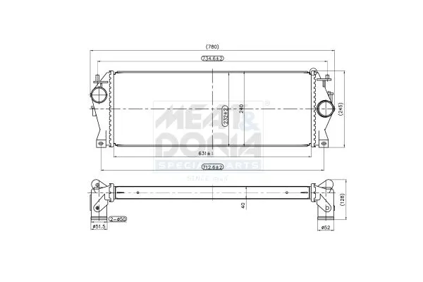 Turbo Radyatörü  Land Rover Discovery (LT)(01.1999->)  ASPART 6TRA1059