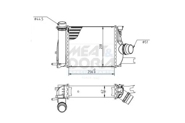 Turbo Radyatörü  Renault Captur (2013->)  ORİS IRN147062