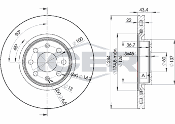 Fren Disk Ayna Ön Sağ ve Sol PSA ORJINAL 93188918  93188918 5569025 5 569 025 55700922 5 570 092 2 55700923 5 570 092 3 93 188 918