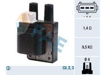 Ateşleme Bobini  FAE 80205  7700100643 77 00 100 643