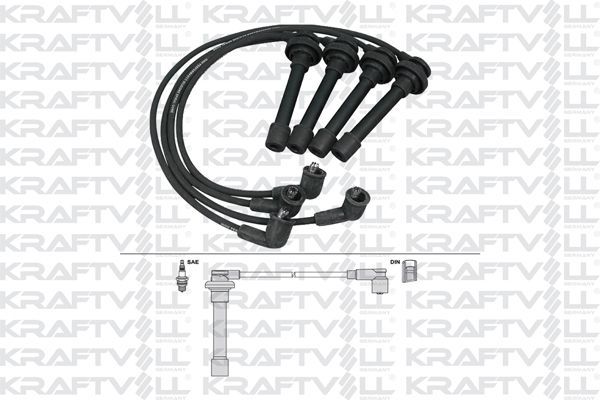 Buji Kablosu  Honda Accord Coupe (CG2/4)(06.1998->)  KRAFTVOLL 05070261