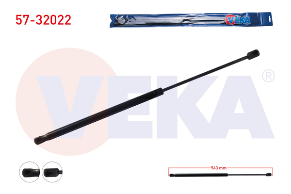 Bagaj Amortisörü Sağ veya Sol VEKA 57-32022