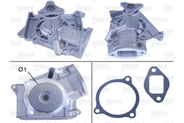 Devirdaim Su Pompası  Mazda 323 F/S Sedan (BJ)(05.1998->)  VALEO 506399