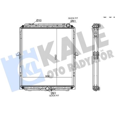 Su Radyatörü  KALE 362875