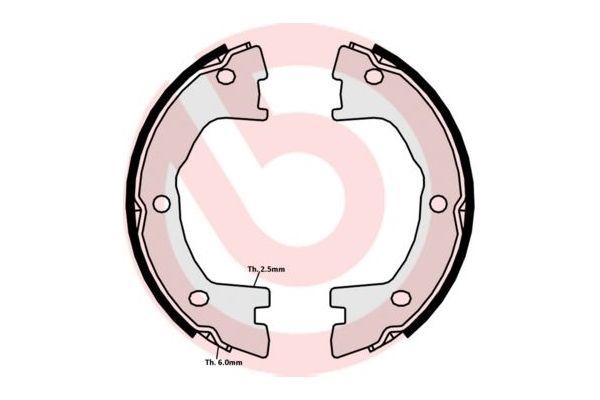 El Fren Balatası  BREMBO S A6 508