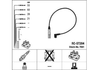 Buji Kablosu  NGK 7061  