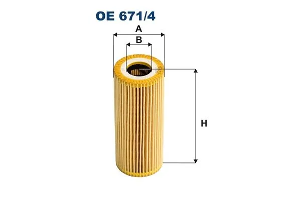 Yağ Filtresi  Audi A8 (4H2/4H8)(11.2009->)  FILTRON OE 671/4