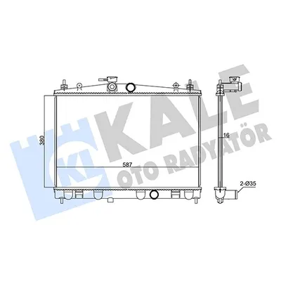 Su Radyatörü  KALE 348005