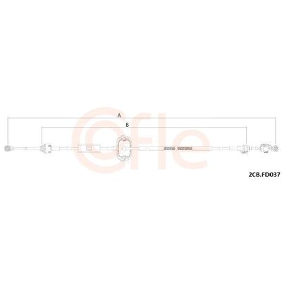 Vites Değiştirme Teli  Ford Focus C-MAX (CAP)(2003->2007)  FORD ORJINAL 5M5P7E395BF