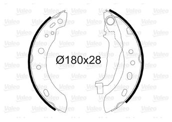 Fren Pabuçlu Balata Arka VALEO 564041  440606F625 4406099B26 44060-6F625