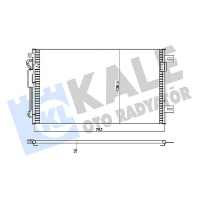 Klima Radyatörü  KALE 352595