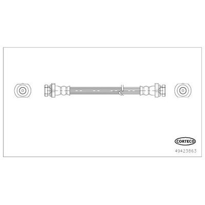 Fren Hortumu Arka Sağ veya Sol FROW 561.1112.060
