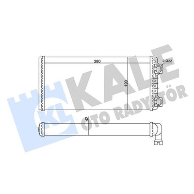 Kalorifer Radyatörü  KALE 346730