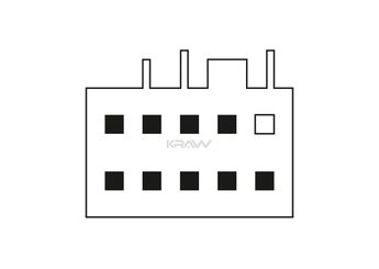 Cam Açma Düğmesi Ön Sol MCAR AN-512  A2038210679 2038200110 20382106797167 A2038200110 A20382106797167
