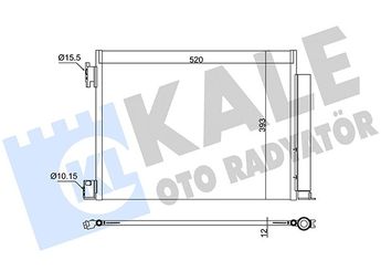 Klima Radyatörü  KALE 382560  921005FA0A