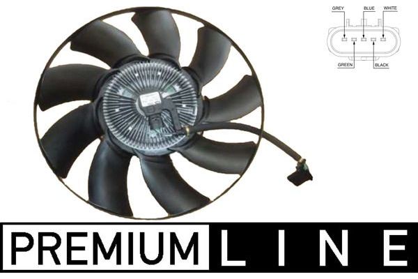 Radyatör Fan ve Motoru  Land Rover Range Rover Sport (2013->)  MAHLE CFF 476 000P