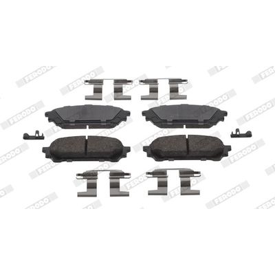 Fren Disk Balata Arka Subaru Impreza (G11/GD/GG)(2001->)  FERODO FDB1861