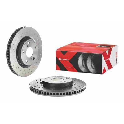 Fren Disk Ayna Ön Sağ ve Sol Toyota Auris Touring Sports (E18)(03.2013->)  BREMBO 09.A417.1X
