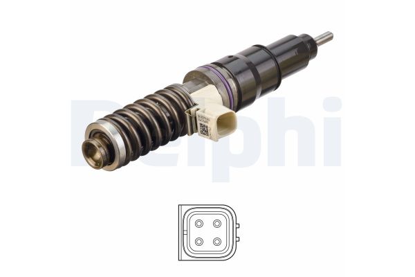 Enjektör  DELPHI BEBE4D45001-12B1