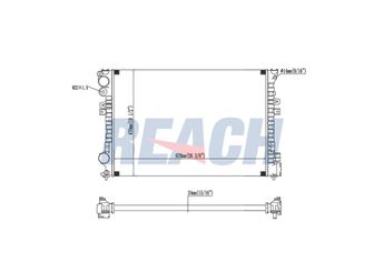 Su Radyatörü  MAHER 10451  1330E3 1301Y4 1301Y5 1301Y6 1301Y7 1301Y8 133072 1475844080 1475845080 14825430 1482543080