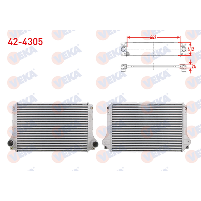 Turbo Radyatörü  VEKA 42-4305