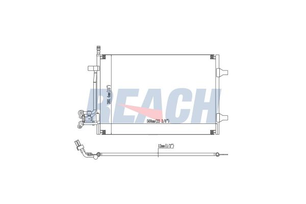 Klima Radyatörü  ORİS CFR197016