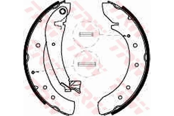 Fren Pabuçlu Balata Arka Fiat Ducato JTD Kamyonet Çift Kabin (03.1994->)  MGA 54111