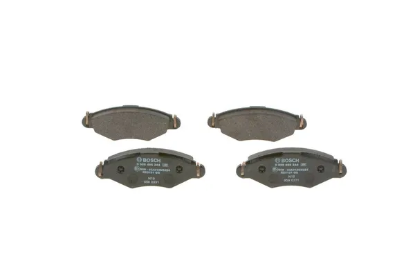 Fren Disk Balata Ön Peugeot 206 + (02.2009->)  BOSCH 0 986 495 244