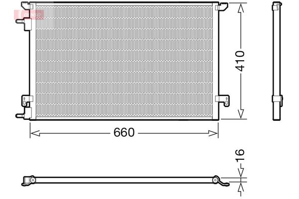 Klima Radyatörü  DENSO DCN20045