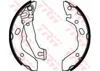 Fren Pabuçlu Balata Arka WALBURG WBS1051  58305 24A00 24A20 5830524A00 58305-24A00 5830524A20 58305-24A20