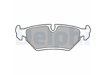 Fren Disk Balata Arka DELPHI LP669  JLM11114 JLM1833 JLM20257 JJLM1833 JLM11903 JLM1903 MJA2751AA