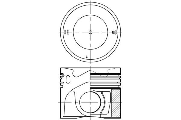Piston (115.00MM-STD)  NÜRAL 8771246STD000G