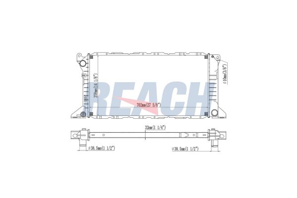 Su Radyatörü  Ford Ka (CCQ)(09.1996->)  BSG 30-520-037