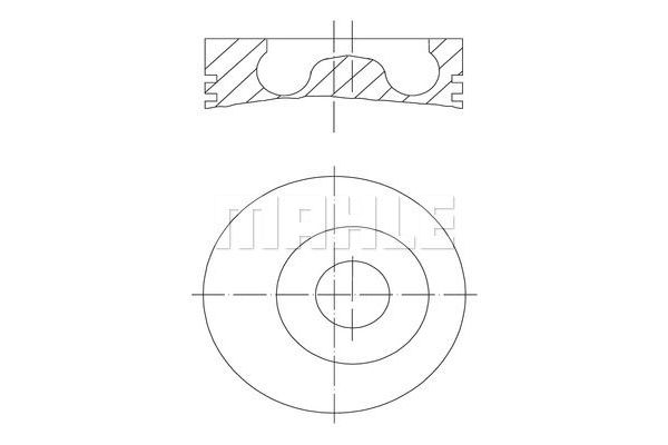 Piston (83.00MM-0.50)  SUPSAN ZZ001-110-050