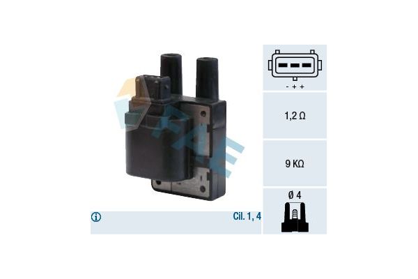 Ateşleme Bobini  TEKNOPARTS RN-BB-002