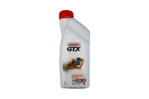 Motor Yağı (1 Lt) GTX LPG 20W-50  CASTROL 132807